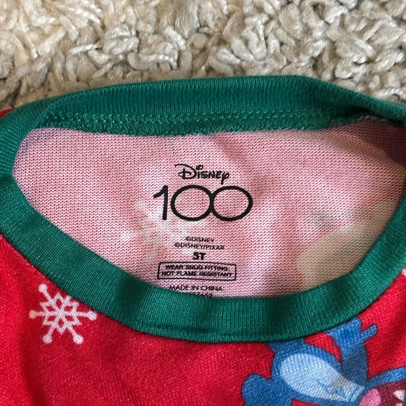 Disney 100 pajama set fits snug (size 5T but runs small) - Picture 4 of 4
